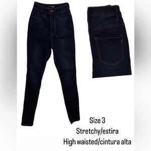 Fashion nova size 3 stretchy high waist skinny jean